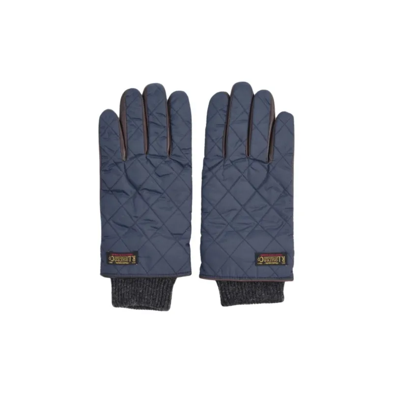 Polo Ralph Lauren Polyester Sheepskin Gloves Unisex Blue-0