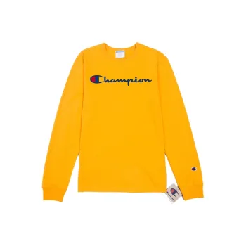 Champion T Shirt US Version Unisex Gold