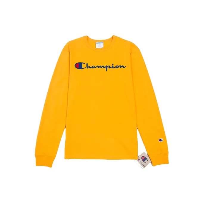Champion T Shirt US Version Unisex Gold-0