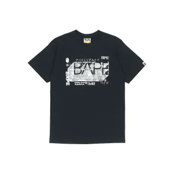 A BATHING APE 27th Anniversary Foil Tee