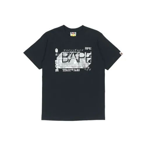 A BATHING APE 27th Anniversary Foil Tee
