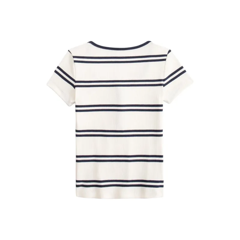 Abercrombie＆Fitch Regular T Shirt Women's White-1