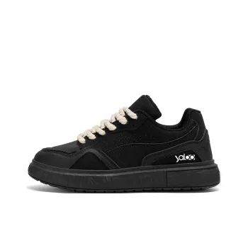 Yalu Preferred Waterproof Low Top Skateboard Shoes Men's Black