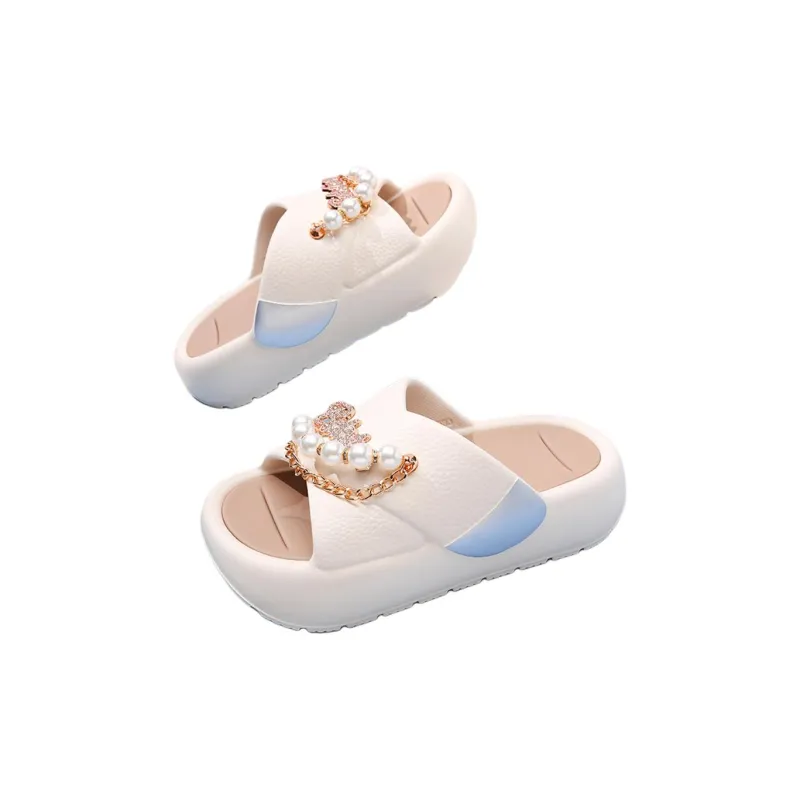 ALPLUME Slippers Beige Yellow, White, Light Green, Pink-1