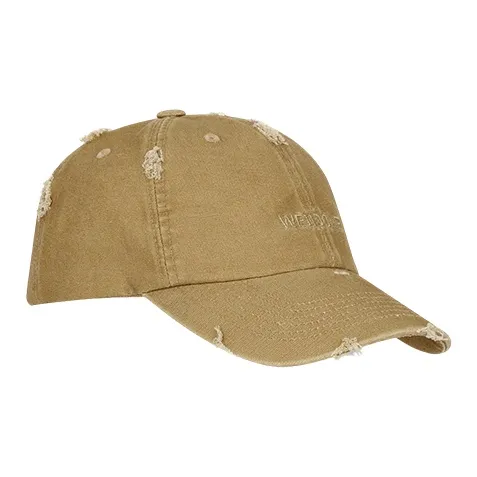 WE11DONE Distressed Baseball Cap-2