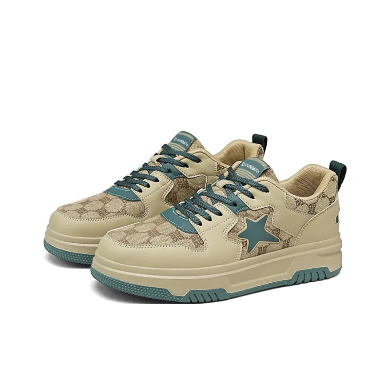 Budding Bear Abrasion Resistant Lightweight Slip Resistant Low Top Skateboard Shoes Men's-10