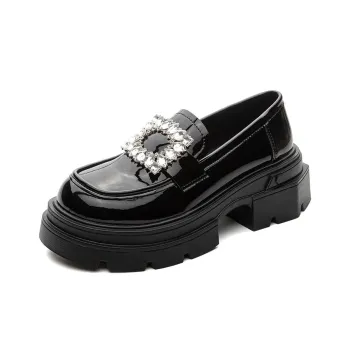 Medd Loafers 6cm Women's Bright Black