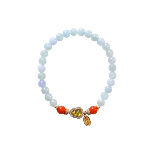 Amy's Garden Bean Type Jadeite Bracelets Women's