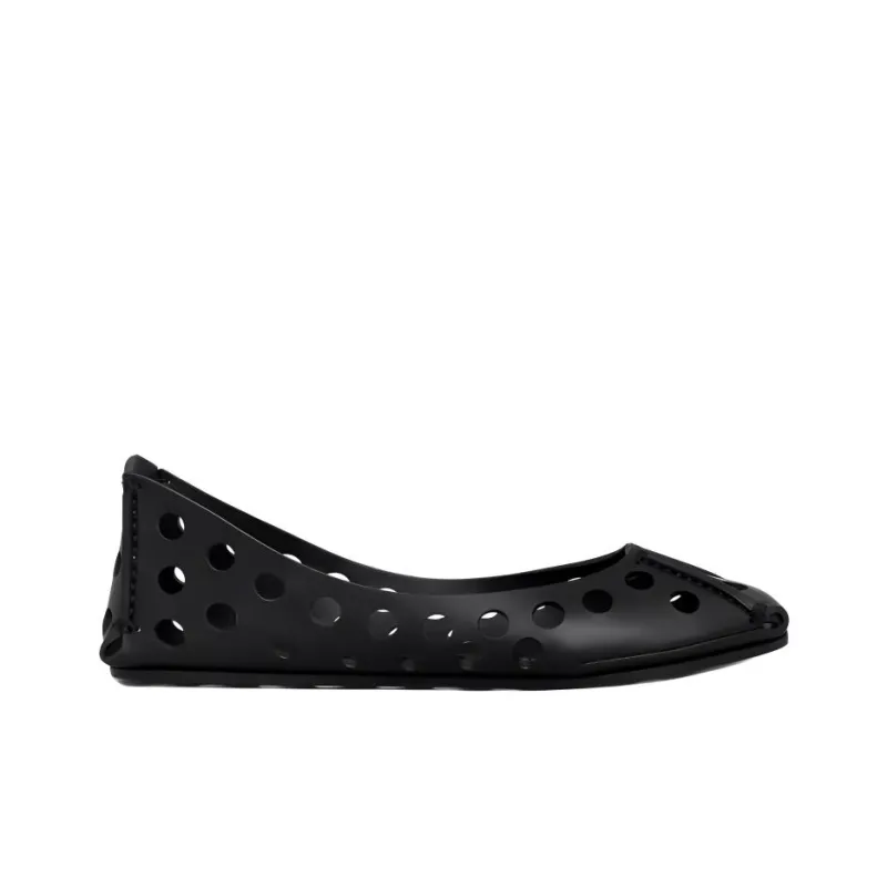 Alaia Perfo Casual Single Shoes Women's Black-1