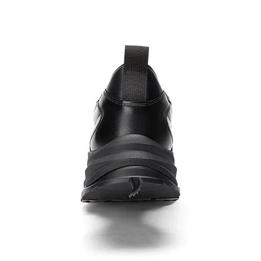 CROWN Low Top Casual Shoes Men's Black-3