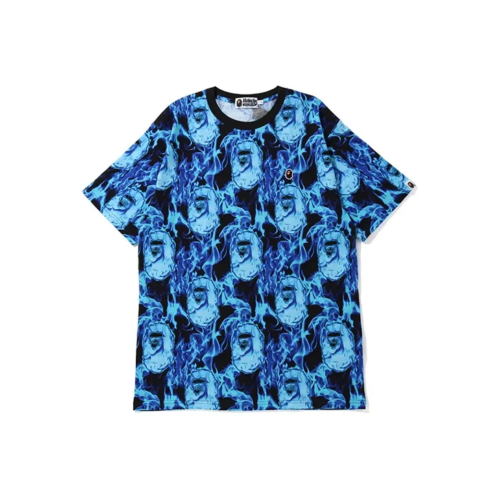 Bape Flame Wide Tee-2