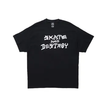 Thrasher T Shirt US Version Unisex Black