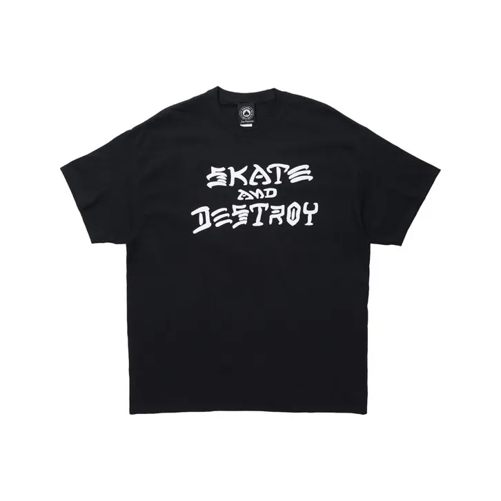 Thrasher T Shirt US Version Unisex Black-0