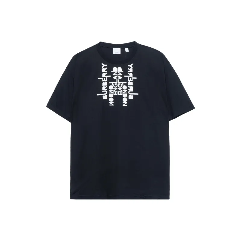 Burberry Logo Print Oversized T Shirt-0
