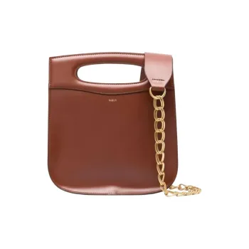 SOEUR Calfskin One Shoulder Handbag Regular Women's Brown