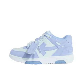 OFF WHITE Out Of Office Low Top Skateboard Shoes Men's Blue