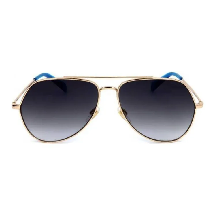 Levi's Stainless Steel Aviator Sunglasses Unisex Gold-1