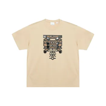 Burberry Logo Print Oversized T Shirt