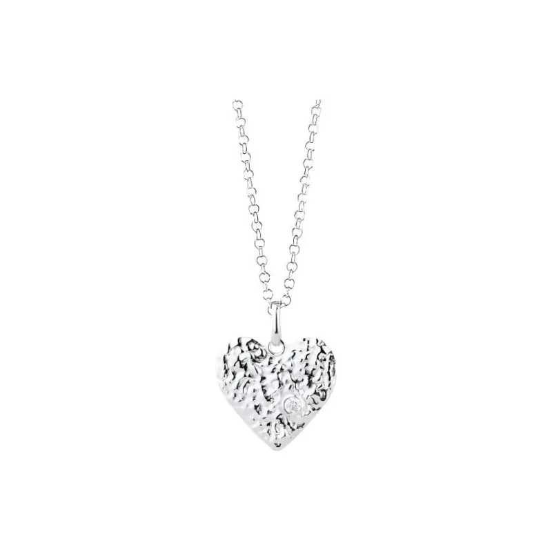 Radiant Stainless Steel Necklaces Women's Silver-0