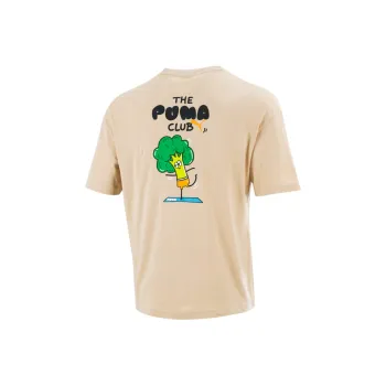 PUMA Set in Sleeve T Shirt Men's Wheat