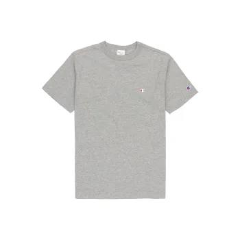 Champion T Shirt Japan Version Unisex Light Gray