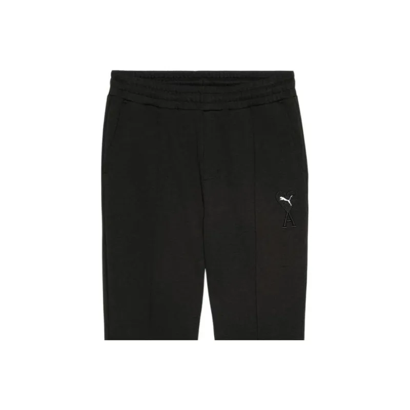 Amiparis X PUMA Knitted Sweatpants Men Black-4