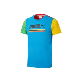 PUMA T Shirts Men Royal Blue