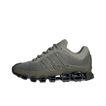 Adidas Anti Slip Wear Resistant Low Top Casual Running Shoes Unisex Gray Green