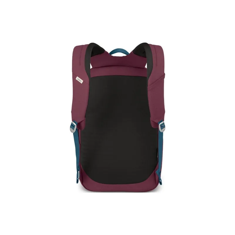 OSPREY Recycled Polyester Backpack Unisex Burgundy Red & Brown-3