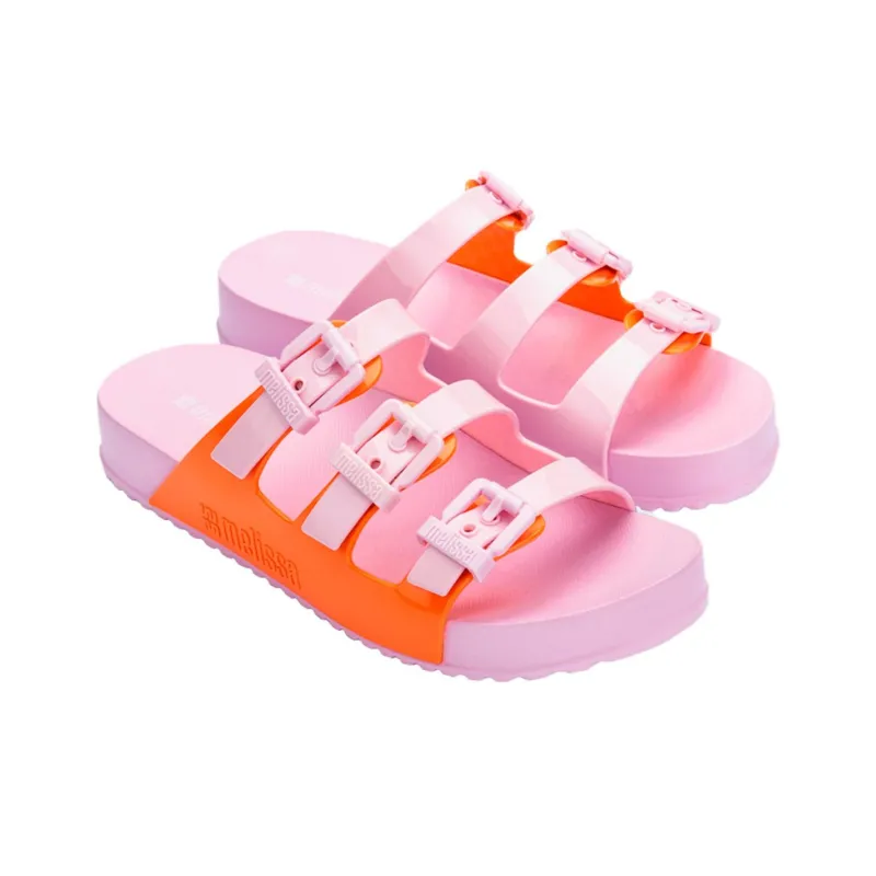 MELISSA PVC Polyvinyl Chloride Quiet Slip Resistant Abrasion Resistant Slide Slippers Women's-9