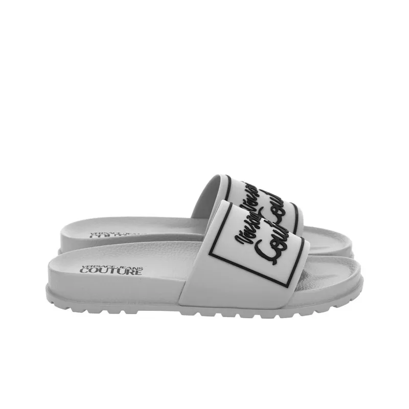 VERSACE JEANS COUTURE Logo Slide Sandals Women's-1