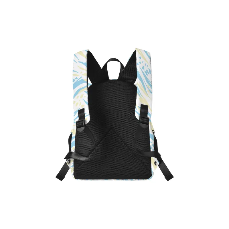 SOOY Polyester Backpack Regular Women's Flowing Cloud Blue-2