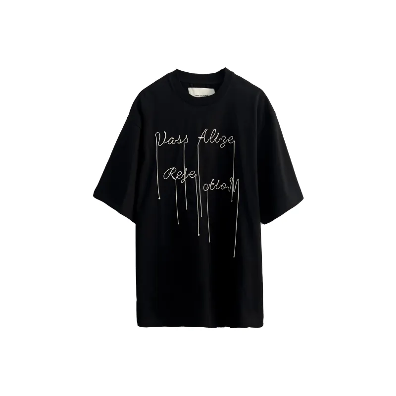 VANN VALRENCÉ T Shirt Unisex Black-1