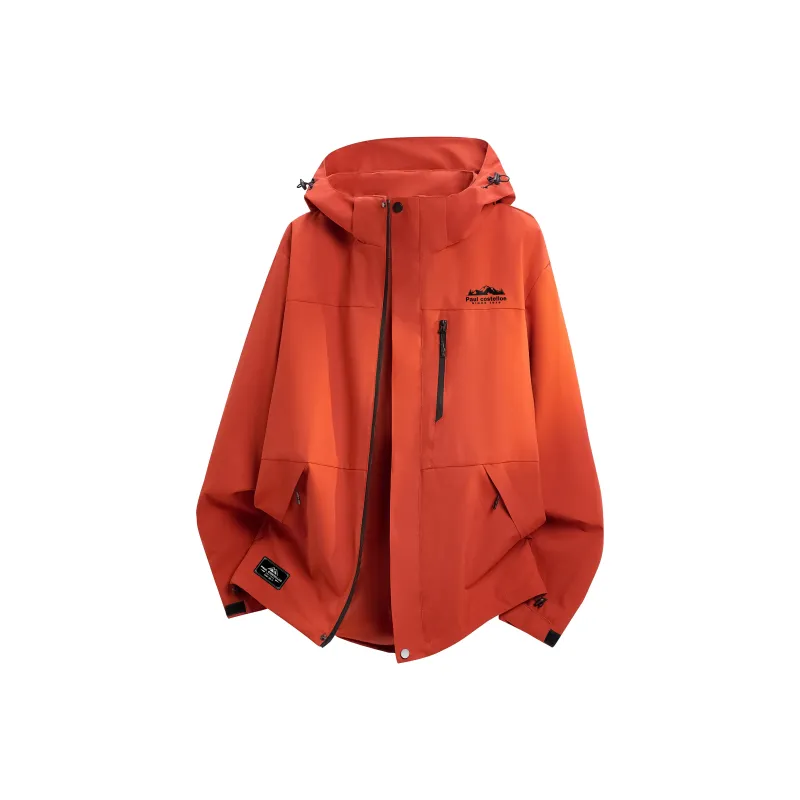 PAUL COSTELLOE Keep Warm From The Wind Windbreaker Jacket Unisex Includes Liner-12