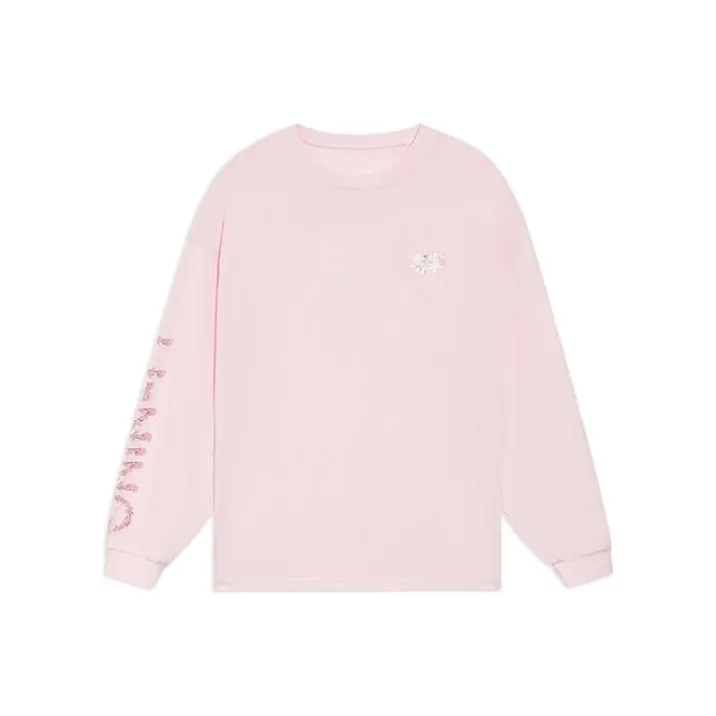 LiNing Sports Fashion Collection T Shirt Unisex Pink-0