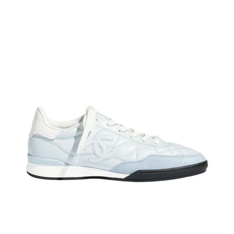 CHANEL 25S Low Top Casual Shoes Women's Blue-1