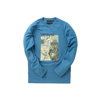 Van Gogh X Daily Paper T-Shirts Unisex Blue