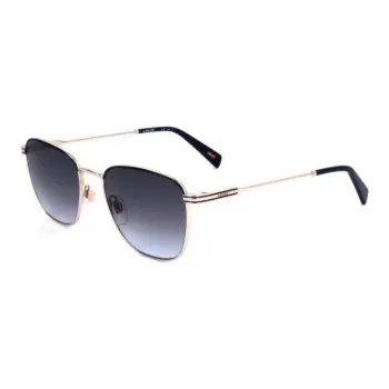 Levi's Stainless Steel Square Sunglasses Unisex Gold