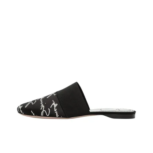 Givenchy Bedford Closed Toe Slippers Women's Black