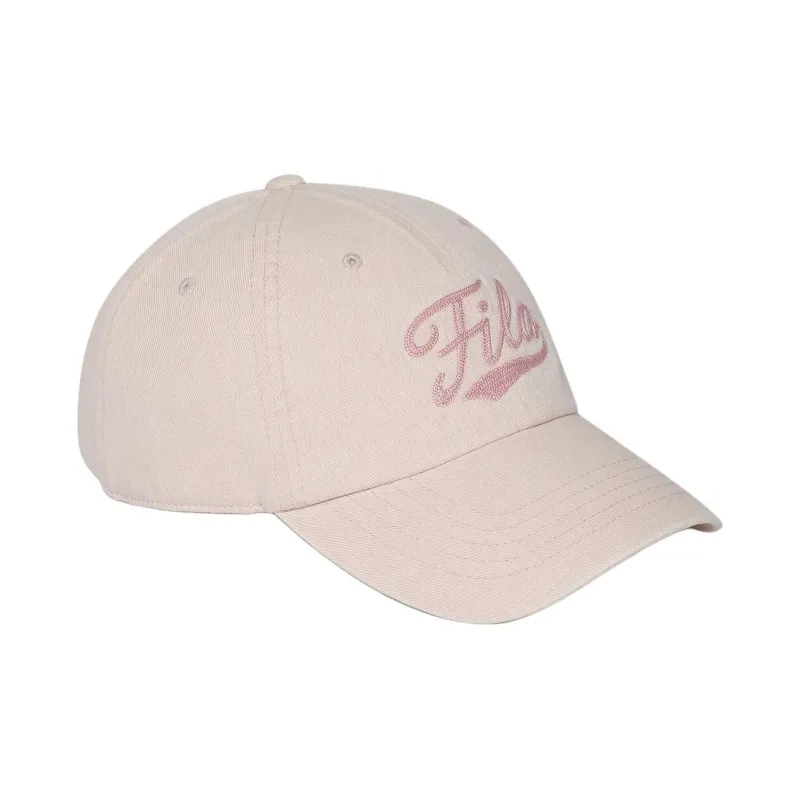 FILA 100% Cotton Baseball Caps Unisex Pink-2