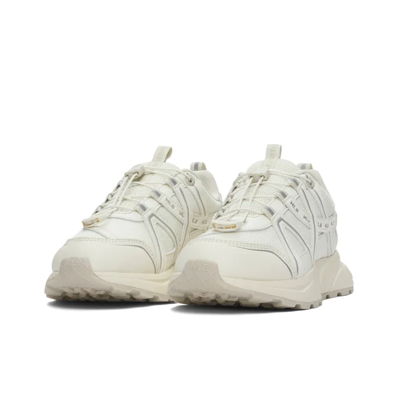 MLB New York Yankees Cushioned Wear Resistant Breathable Low Top Chunky Sneakers Unisex White-2