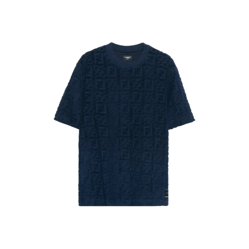 FENDI SS22 Regular T Shirt Men's Blue-0
