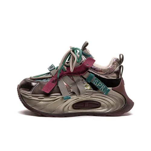 Jay Height Increasing Low Top Chunky Sneakers Women's