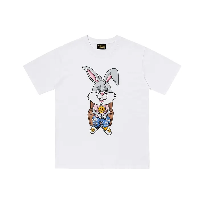 Drew House Smiley Collection T Shirt Unisex White-0