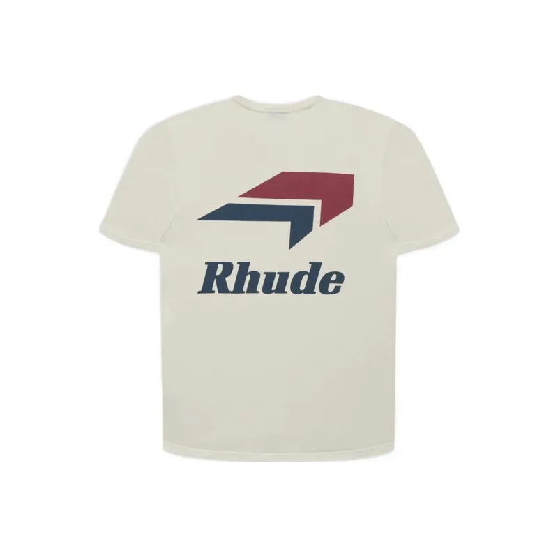 RHUDE T-Shirts Unisex Beige-0