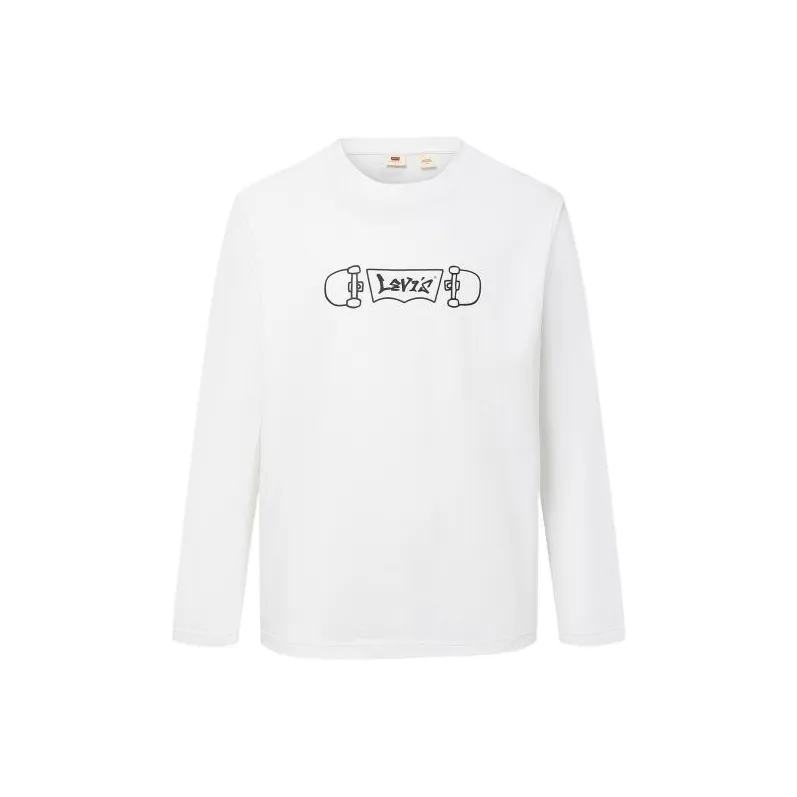 Levis T Shirts Men White-0