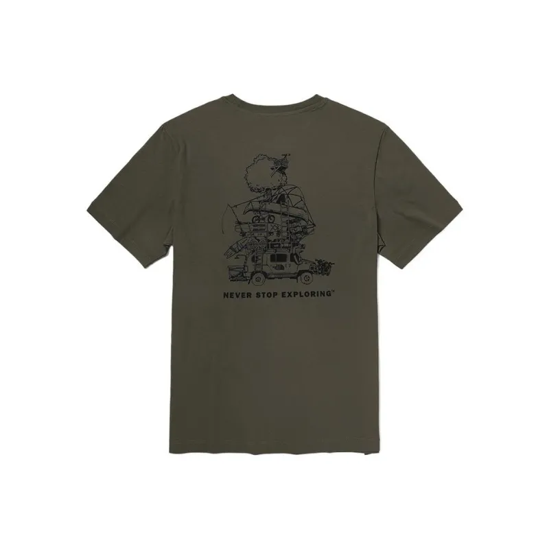 THE NORTH FACE Camping T Shirt Men's Green-0