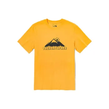 THE NORTH FACE T Shirt Unisex Yellow