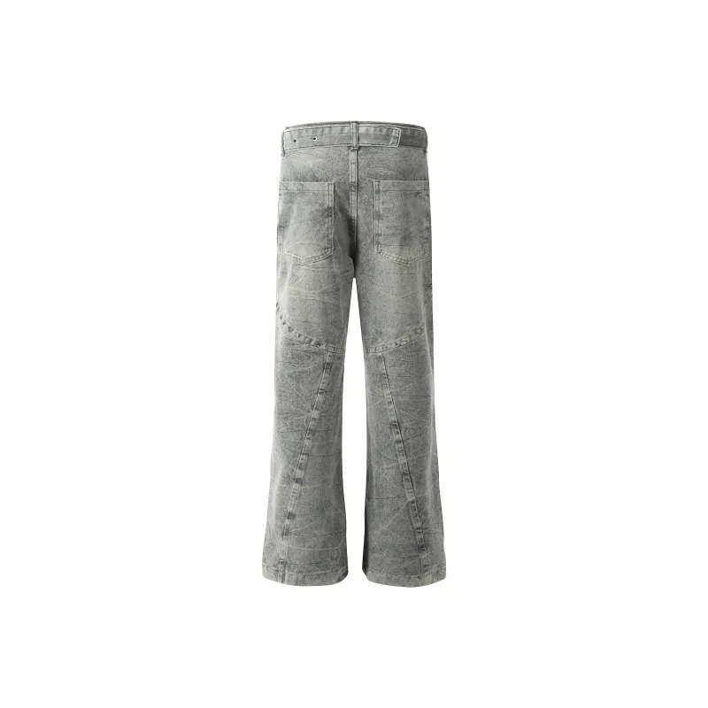 YINLEI Jeans Unisex-3