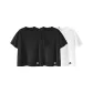 3 Pack (Black+Black+White)